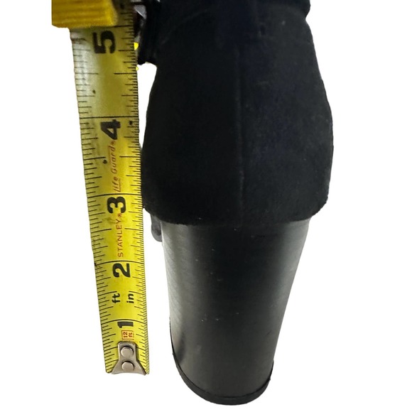 Top Moda Lemie 1 Cut Out Chunky Heel Sandals Size 7 - Picture 3 of 7